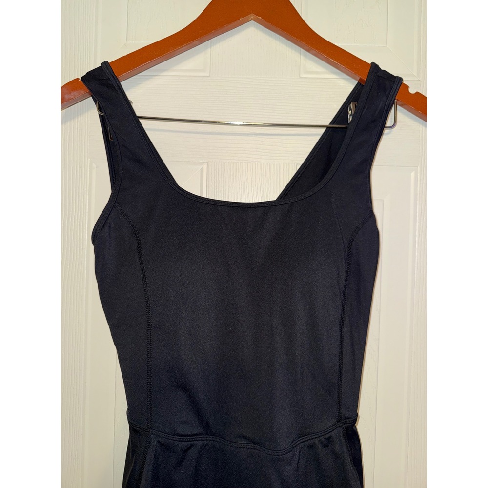 Halara SoftlyZero Airy Square Neck Backless Exercise Dress Black M 02813727 - Picture 7 of 16